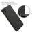 For Samsung Galaxy XCover7 Pro Phone Case Cloth Texture Anti-Scratch Protective PC Back Cover - Black - 4
