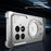DYONG For OnePlus 13 Metal Case Frameless Hollow Heat Dissipation Phone Cover with Kickstand - Silver - 2