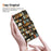 For iPhone 18 Pro Max / 17 Pro Max Leather Case Stand Wallet Pattern Printing Phone Cover with Wrist Strap - Bookshelf - 4