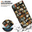 For iPhone 18 Pro Max / 17 Pro Max Leather Case Stand Wallet Pattern Printing Phone Cover with Wrist Strap - Bookshelf - 5