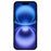 For iPhone 16 Case Skin-Touch Rubberized Hard PC Phone Cover - Black - 2