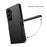 For Samsung Galaxy Z Fold7 5G Case Cube Pattern Magnetic Spring Hinge Kickstand PC Phone Cover with Screen Film - Black - 5