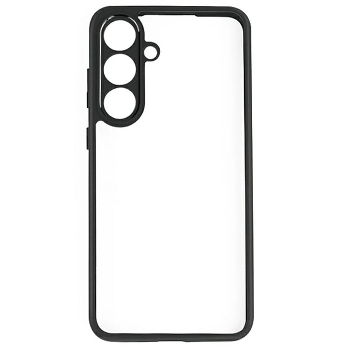 For Samsung Galaxy S25 FE Case Shockproof PC + TPU Clear Back Phone Cover - 1