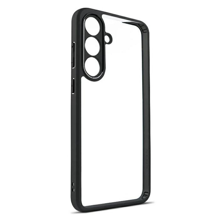 For Samsung Galaxy S25 FE Case Shockproof PC + TPU Clear Back Phone Cover - 3