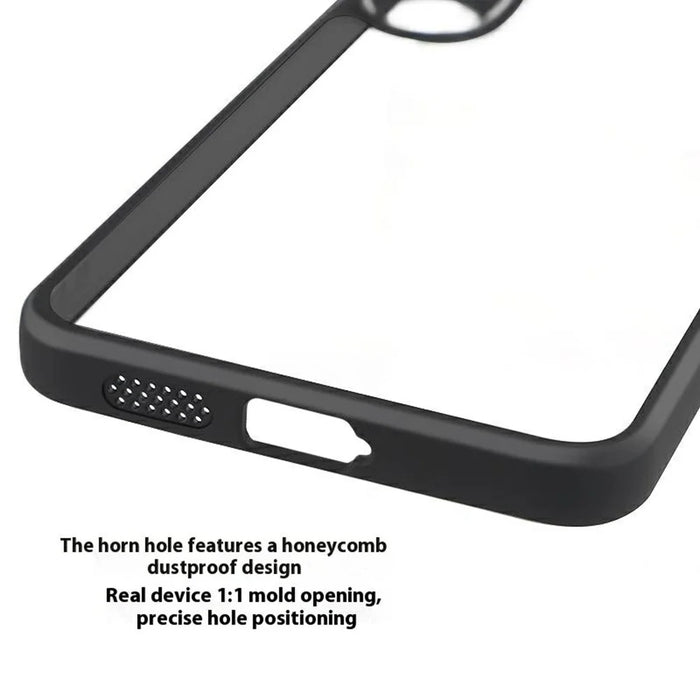 For Samsung Galaxy S25 FE Case Shockproof PC + TPU Clear Back Phone Cover - 5
