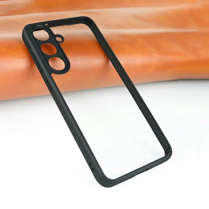 For Samsung Galaxy S25 FE Case Shockproof PC + TPU Clear Back Phone Cover - 7