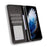 For TECNO Spark 40 Pro+ 4G Leather Case Wallet Stand Retro Texture Phone Cover - Black - 6