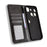 For Nothing Phone (3) 5G Leather Case Wallet Stand Retro Texture Phone Cover - Black - 5