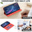 BINFEN COLOR For TECNO Spark 40 Pro+ 4G Leather Case  BF36 Floral Pattern Phone Cover RFID Blocking Wallet Stand - Red - 4