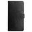 Anti-fall Flip Wallet Cover For Samsung Galaxy A04e 4G PU Leather Imprinted Y-Shaped Lines Phone Case Foldable Stand with Strap - Black - 7