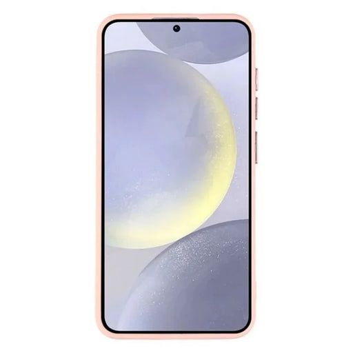 WANLONFENG For Samsung Galaxy S25 FE Back Cover Magnetic Case  QB1 Series PC TPU Shockproof Phone Case - Pink - 2