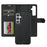 LC.IMEEKE L2 Series for Samsung Galaxy A16 5G / 4G Case PU Leather Wallet Detachable Magnetic Phone Cover - Black - 2