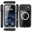 REDPEPPER For iPhone Air IP68 Waterproof Case Clear Back Phone Cover Compatible with MagSafe - Black - 3