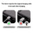 REDPEPPER For iPhone Air IP68 Waterproof Case Clear Back Phone Cover Compatible with MagSafe - Black - 6
