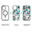 CASEEVO For iPhone 16 Pro Max Case Compatible with MagSafe TPU Acrylic Phone Cover with Tang Dynasty Ladies Backplate - Waving Fans - 2