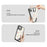 CASEEVO For iPhone 16 Pro Max Case Compatible with MagSafe TPU Acrylic Phone Cover with Poetic Illustration Backplate - Spring River at Dusk - 5