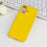 For iPhone 17 Case Biodegradable Wheat Straw + TPU Matte Phone Cover - Yellow - 1