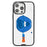 CASEEVO For iPhone 16 Pro Max Magnetic Case Compatible with MagSafe TPU Acrylic Phone Cover with Lip Pattern Back Panel - Han Dynasty - 1