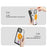CASEEVO For iPhone 15 Pro Magnetic Case Compatible with MagSafe TPU Acrylic Phone Cover with Lip Pattern Back Panel - Han Dynasty - 5