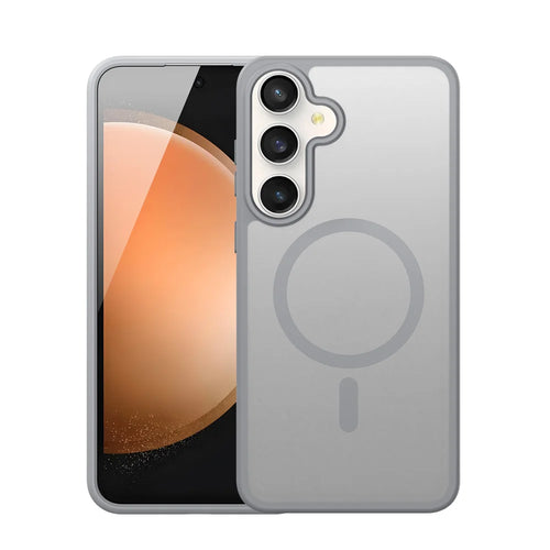DUX DUCIS For Samsung Galaxy S25 FE Case  Yind Series PC+TPU Phone Cover Magnetic Case - Grey - 1