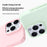 For iPhone 16 Pro Max Case Heat Dissipation Ice-Transparent Liquid Silicone + PC Phone Cover - Green - 3