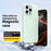 For iPhone 16 Pro Case Compatible with MagSafe Ice-Transparent Liquid Silicone + PC Phone Cover - Green - 2