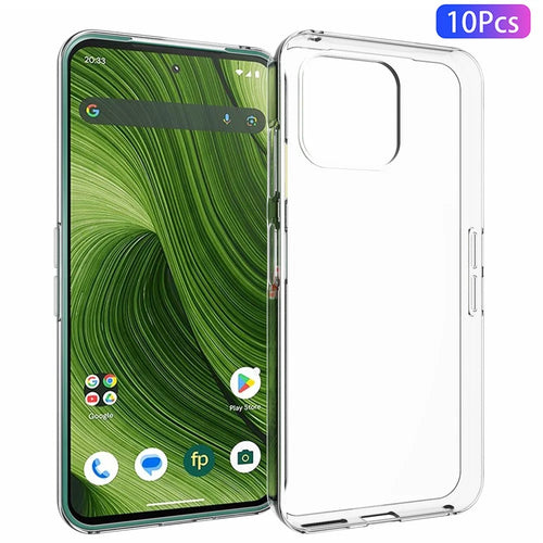 10Pcs / Pack For Fairphone 6 Case Watermark Free TPU Protective Clear Phone Cover - 1