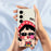 For Samsung Galaxy S25+ Case Cute Kid Pattern Printing Straight Edge TPU Phone Back Cover - Beige - 4