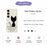 For Samsung Galaxy S25+ Case Black Cat on the Wall Pattern Printing Straight Edge TPU Phone Back Cover - Beige - 7