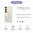 For Samsung Galaxy S25+ Case Sketch Flowers Pattern Printing Straight Edge TPU Phone Back Cover - Beige - 7