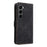 For Infinix Hot 60 Pro 4G X6885 Case Wallet RFID Blocking PU Leather Phone Cover Stand with Strap - Black - 7