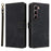 For Infinix Hot 60 Pro+ 4G X6886 Case Wallet RFID Blocking PU Leather Phone Cover Stand with Strap - Black - 1