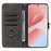 For Infinix Hot 60 Pro+ 4G X6886 Case Wallet RFID Blocking PU Leather Phone Cover Stand with Strap - Black - 2