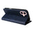 For iPhone 17 Case RFID Blocking PU Leather Phone Wallet Cover - Blue - 4