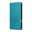For iPhone 18 Pro Max / 17 Pro Max Case RFID Blocking PU Leather Phone Wallet Cover - Peacock Blue - 7