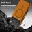 For iPhone 17 Pro Max Case Compatible with MagSafe RFID Blocking Card Holder Leather Phone Cover - Brown - 7