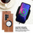 For Samsung Galaxy S25 Ultra Magnetic Case Wallet Stand Leather Flip Phone Cover - Dark Brown - 5