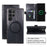 For Samsung Galaxy S23 Ultra Magnetic Case Wallet Stand Leather Flip Phone Cover - Black - 3