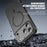 IPAKY For iPhone 17 Pro Magnetic Case Shockproof PC + TPU Matte Phone Cover - Blue - 4
