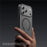 IPAKY For iPhone 17 Pro Magnetic Case Shockproof PC + TPU Matte Phone Cover - Blue - 5