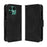 For Fairphone 6 Leather Case Phone Wallet Cover with Multiple Card Slots - Black - 1