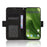 For Fairphone 6 Leather Case Phone Wallet Cover with Multiple Card Slots - Black - 6
