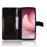 For Oukitel C60 Pro / Oukitel C60 PU Leather Case with Strap Crazy Horse Texture Phone Wallet Cover - Black - 5