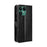 For Fairphone 6 PU Leather Case with Strap Crazy Horse Texture Phone Wallet Cover - Black - 7