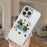For iPhone 16 Pro Max Magnetic Case TPU PC Phone Cover with Skateboarding Dachshund Backplate - Pink - 4