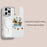 For iPhone 16 Pro Max Magnetic Case TPU PC Phone Cover with Skateboarding Dachshund Backplate - Pink - 5