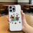 For iPhone 16 Pro Max Magnetic Case TPU PC Phone Cover with Skateboarding Dachshund Backplate - Pink - 7