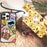 For iPhone 16 Pro Magnetic Case TPU PC Phone Cover with Detachable Green Lucky Cat Backplate - Green - 7