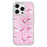 For iPhone 16 Pro Max Magnetic Case TPU PC Phone Cover with Detachable Running Dog Backplate - Silver - 1