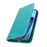 For iPhone Air Case PU Leather Calf Textured Magnetic Closing Smart Phone Cover - Sky Blue - 6